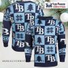 Rays Mascot Baseball Catcher Ugly Christmas Sweater