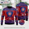 Cincinnati Reds Bear Mascot Christmas Sweater