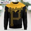 Grinch Pittsburgh Pirates Santa Hat Ugly Christmas Sweater – Holiday Mischief