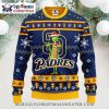 San Diego Padres Customizable Ugly Christmas Sweater White