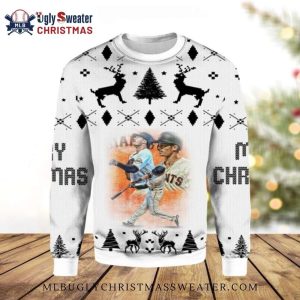 San Francisco Giants Baseball Legends Christmas Ugly Sweater