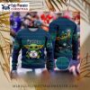 Seattle Mariners Grinch Beige And Green Holiday Ugly Sweater