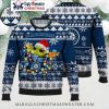 Seattle Mariners Christmas Gnomes White Ugly Christmas Sweater