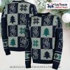 Seattle Mariners Personalized Reindeer Snowflakes Ugly Sweater