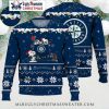 Seattle Mariners Snoopy Snow Dripping Holiday Ugly Sweater