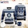 Seattle Mariners Snoopy Christmas Lights Ugly Sweater