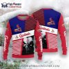 Custom Name St. Louis Cardinals Ugly Christmas Sweater