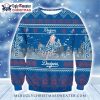 San Diego Padres Customizable Ugly Christmas Sweater White