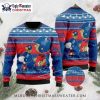 Skyline Dodgers Baseball Christmas City Ugly Sweater