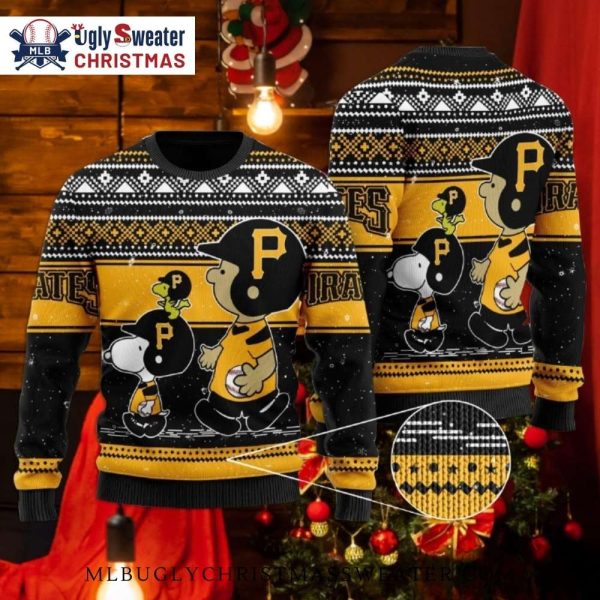 Snoopy And Woodstock Pirates Christmas Sweater