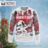 Rick And Morty Boston Red Sox Christmas Sweater