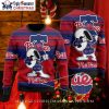 Let’s Go Phillies White And Red Ugly Christmas Sweater