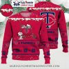 Star Wars Characters Minnesota Twins Ugly Christmas Sweater