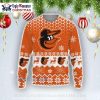 Snoopy’s Festive Baltimore Orioles Christmas Ugly Sweater