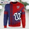 Snoopy Dab Washington Nationals Ugly Christmas Sweater