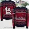 St. Louis Cardinals 1892 Redbirds Vintage Christmas Sweater