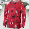 St. Louis Cardinals Grinch Baseball Player Ugly Christmas Sweater