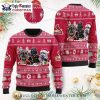 Arizona Diamondbacks Red And Black Checkerboard Ugly Sweater