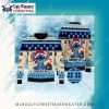 Snowflakes And Reindeer Pattern Tampa Bay Rays Ugly Sweater