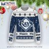 Tampa Bay Rays Grinch Christmas Scarf Ugly Sweater