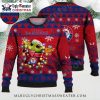 Funny Texas Rangers Snoopy Dab Ugly Christmas Sweater