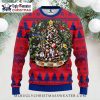 Texas Rangers Cowboy Mascot Black Ugly Christmas Sweater