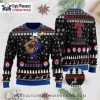 Texas Rangers Customizable Blue Snowflake Ugly Sweater