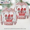 Texas Rangers Established 1835 Snowflakes Ugly Sweater