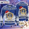 Texas Rangers Patchwork Red Blue Ugly Christmas Sweater