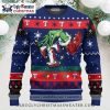 Texas Rangers Grinch Snowflakes Ugly Christmas Sweater