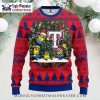 Texas Rangers Ranger Fever Red Ugly Christmas Sweater