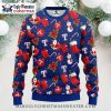 Texas Rangers Rick And Morty Christmas Ugly Sweater