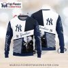 Yankees Patriotic Baseball Throwing Uncle Sam Ugly Christmas Sweater