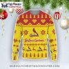 Wavy Zigzag St. Louis Cardinals Ugly Christmas Sweater